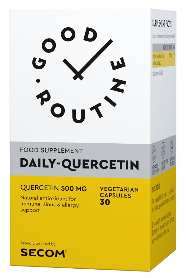 Daily-quercetin 500mg 30cps vegetale - Secom