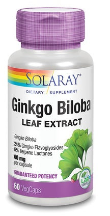 Ginkgo biloba 60mg 60cps vegetale - Secom