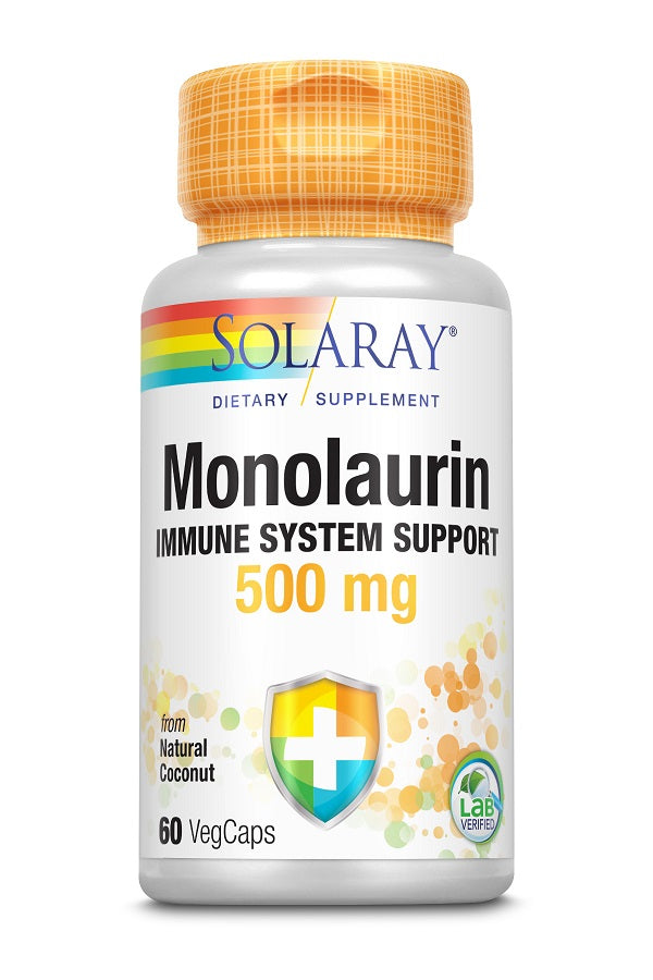 Monolaurin 500 mg, 60 capsule vegetale-SECO.00517