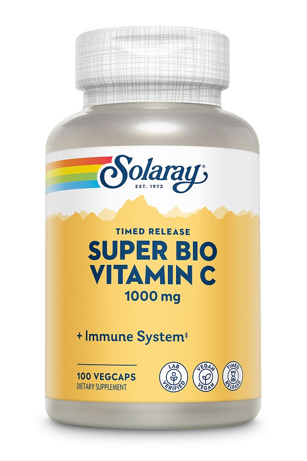 Super Bio Vitamin C, 100 capsule vegetale-SECO.00518