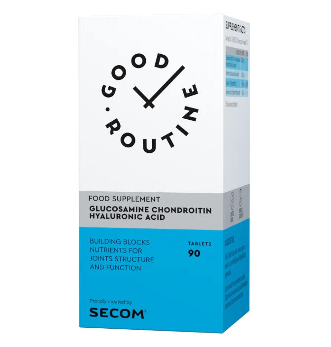 Glucosamine chondroitin hyaluronic acid 90cpr - Secom