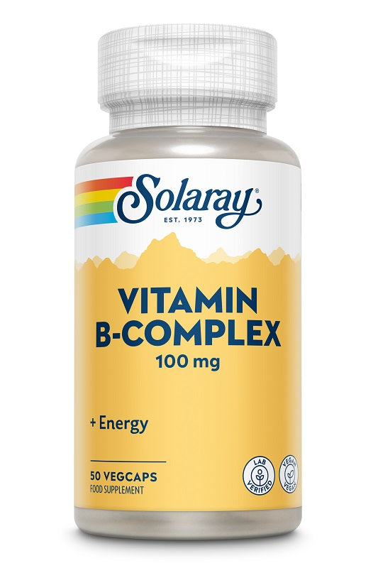 Vitamin b-complex 100mg 50cps vegetale - Secom