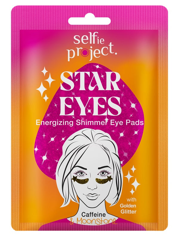 Plasturi energizanti star eyes cu sclipici 2buc - Selfie Project