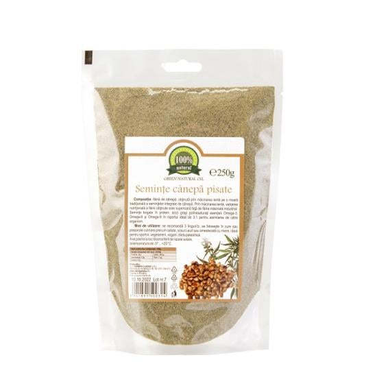 Seminte de canepa pisate 250gr - Carmita