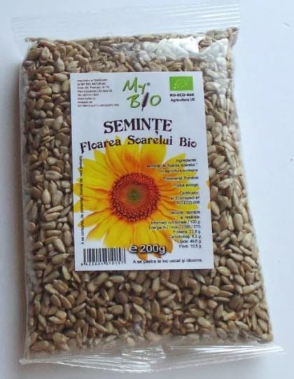 Seminte fl. soarelui(bio)200gr - Everbio