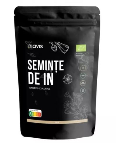 Seminte in zdrobite ecologice 250gr - Niavis