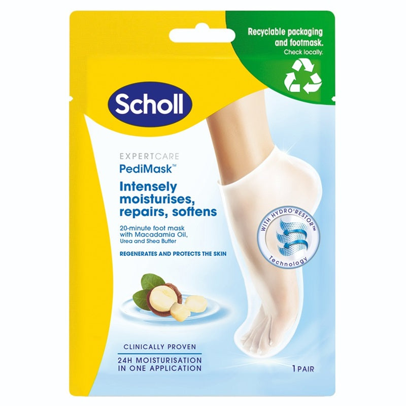 Masca soseta reparatoare protectoare 1 pereche - Scholl