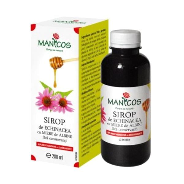 Sirop echinaceea 200ml - Manicos