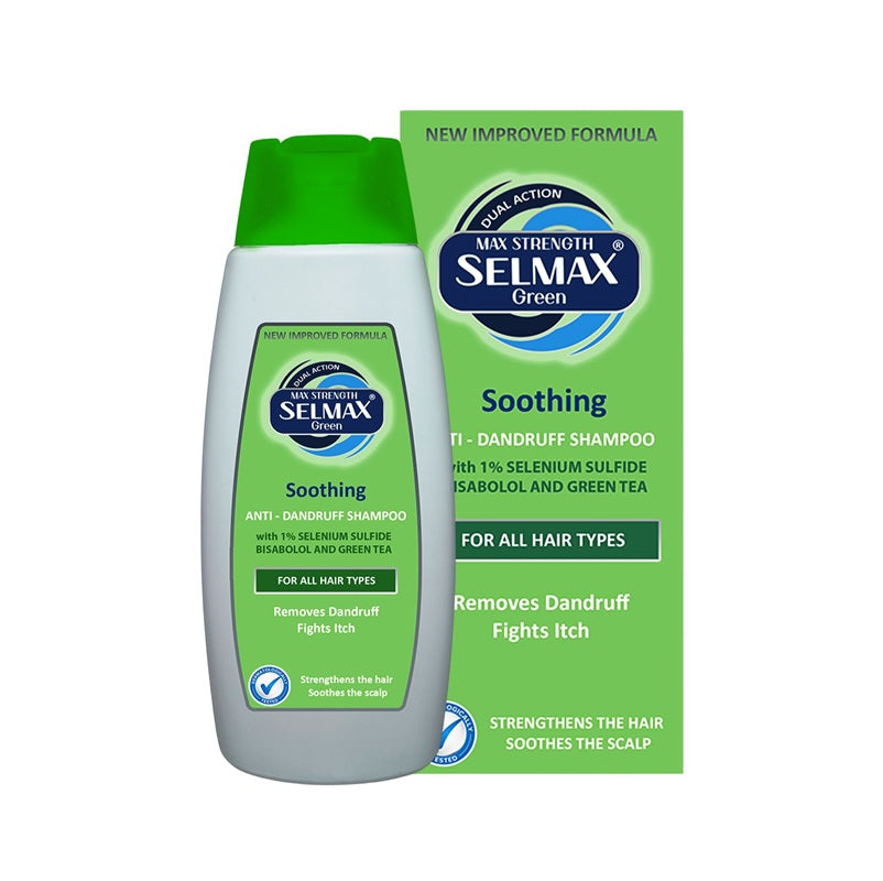 Sampon antimatreata Selmax Green pentru toate tipurile de par, 200ml - Selmax