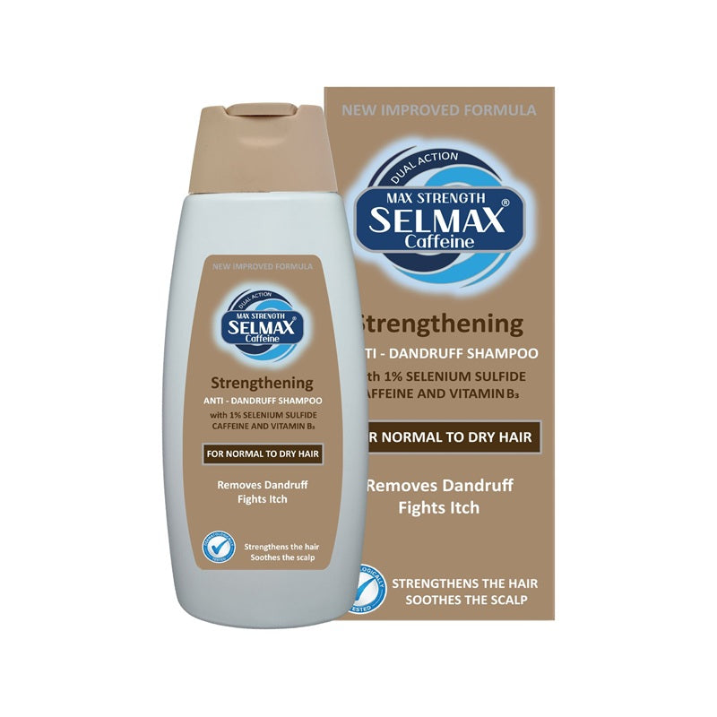 Sampon fortifiant antimatreata Selmax Caffeine, 200ml - Selmax