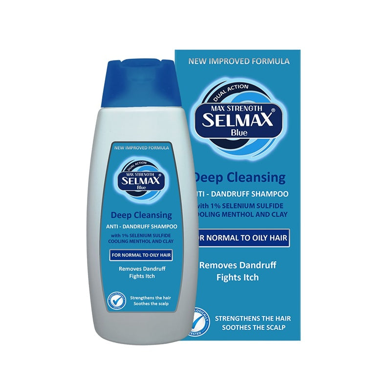Sampon antimatreata Selmax Blue pentru curatare profunda, 200ml - Selmax