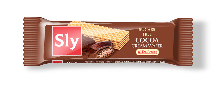 Napolitane cu cacao, fara zahar, 20 gr-SLYD.00003