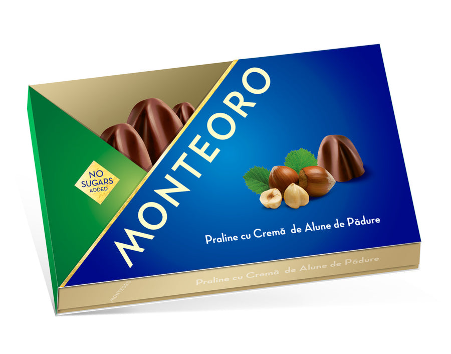 Praline cu crema de alune de padure „Monteoro”, 120 gr-SLYD.00027