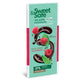 Ciocolată amăruie cu semințe de cânepă și zmeură Sweet&Safe (90 g) – Sly Nutritia - Eritritol, stevie, cânepă, zmeură