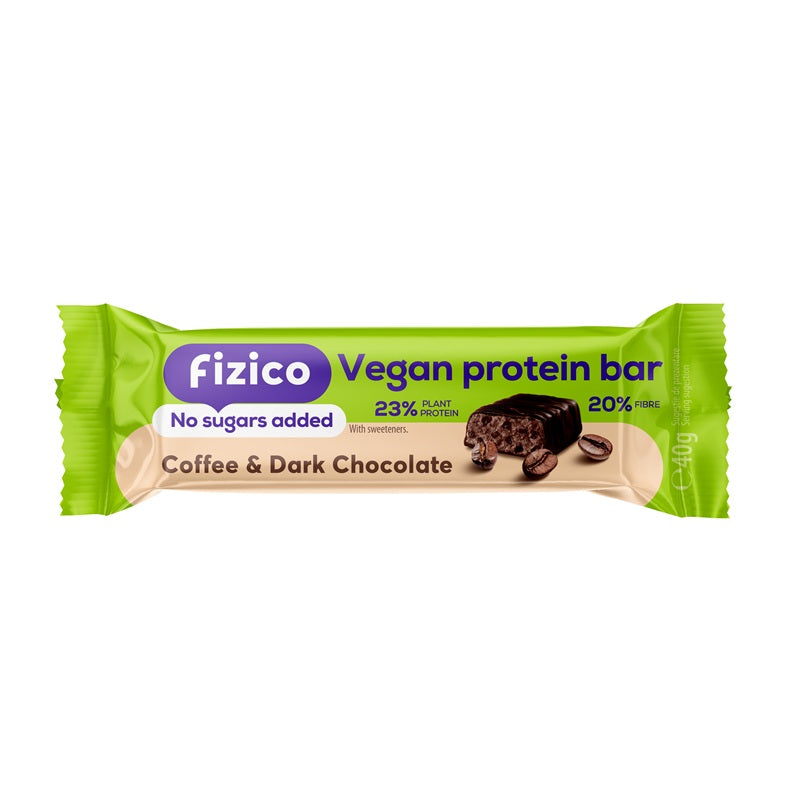 Fizico vegan baton proteic cu cafea 40gr - Sly Nutritia