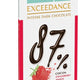 Cioc.intens amaruie 87% capsuni ind.stevie 90gr - Sly Nutritia