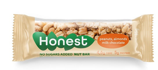 Honest baton arahide&migdale si ciocolata 35gr - Sly Nutritia