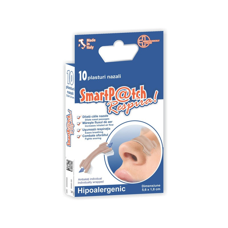 Benzi nazale respira 10buc - Smartpatch