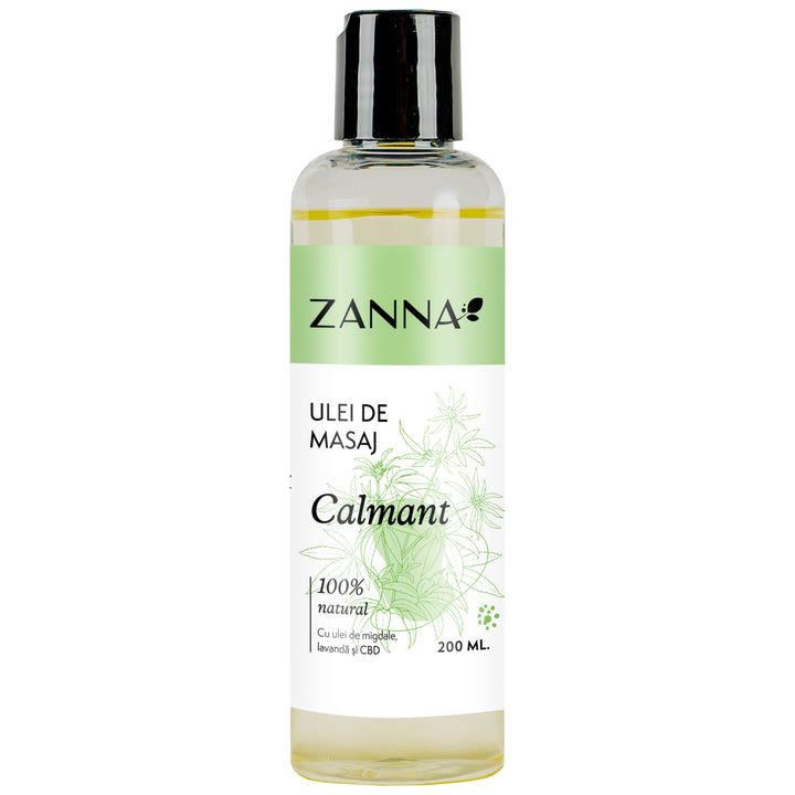Zanna ulei masaj calmant 200ml - Smart Nutraceutical
