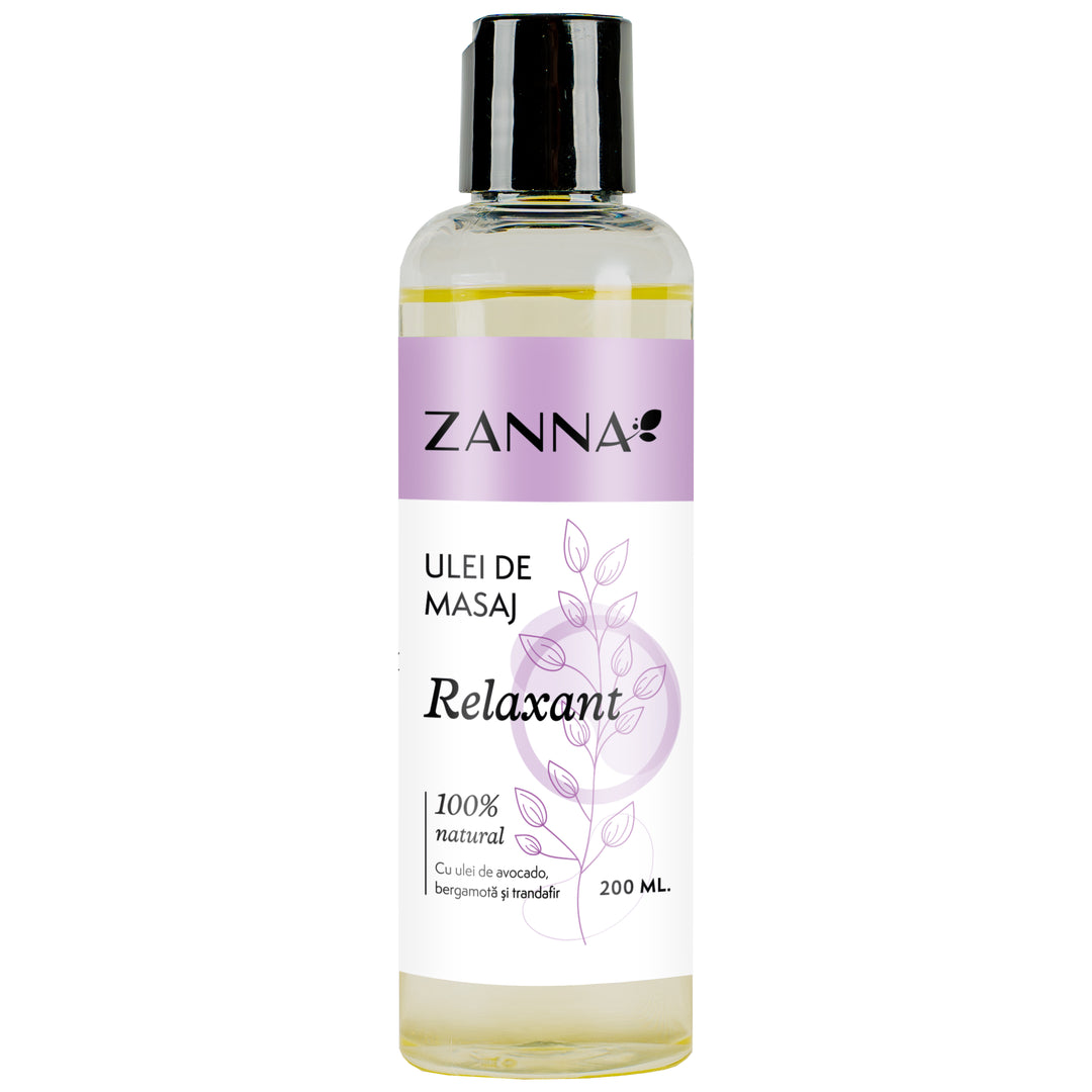 Zanna ulei masaj relaxant 200ml - Smart Nutraceutical