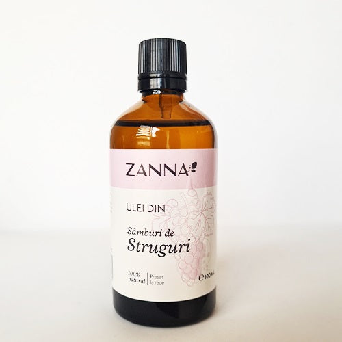 Zanna ulei din samburi de struguri, presat la rece, 100 ml-SMAR.00108