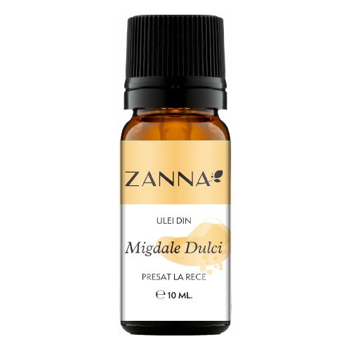 Zanna ulei migdale dulci presat la rece 10ml - Smart Nutraceutical