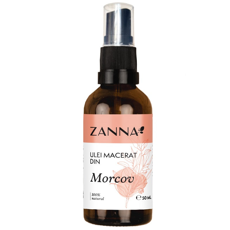 Zanna ulei macerat din morcov spray 50ml - Smart Nutraceutical