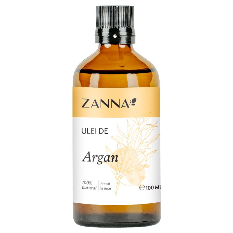 Zanna ulei de argan presat la rece 100ml - Smart Nutraceutical