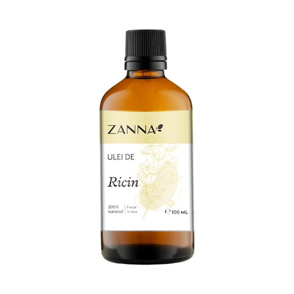 Zanna ulei de ricin presat la rece 100ml - Smart Nutraceutical