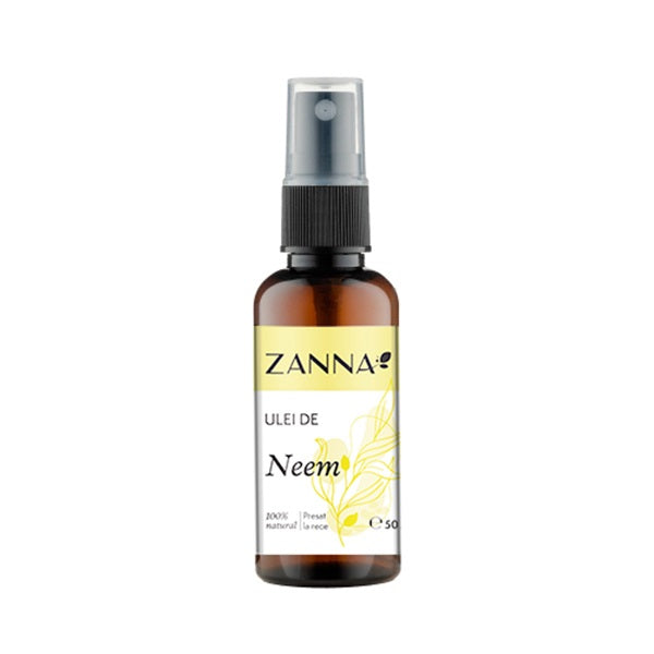 Zanna ulei de neem spray presat la rece 50ml - Smart Nutraceutical
