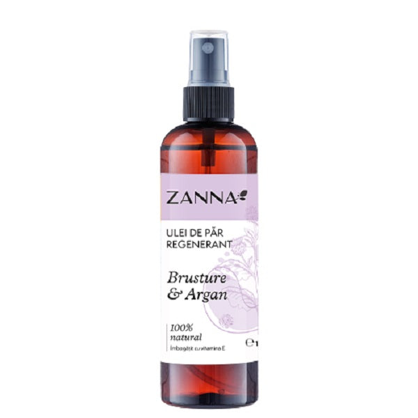 Zanna ulei de par regenerant brusture&argan 150ml - Smart Nutraceutical