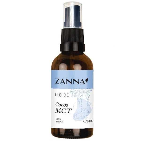 Zanna ulei de cocos mct 50ml - Smart Nutraceutical