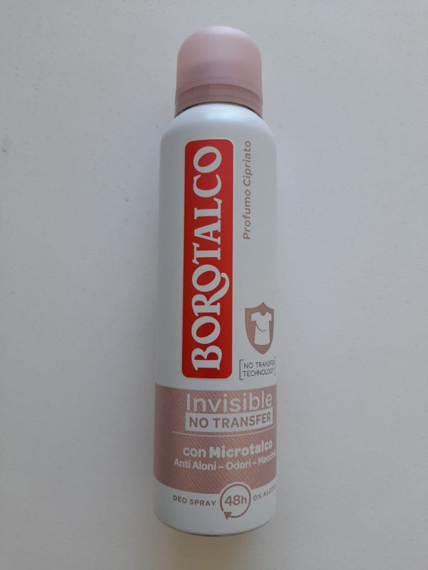 Borotalco spray Invisible Cipriato Seta, 150 ml-SOCI.00011