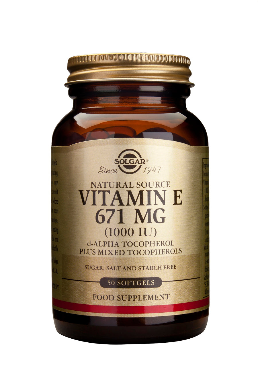 Vitamina E 671 mg, 50 capsule moi-SOLG.00006