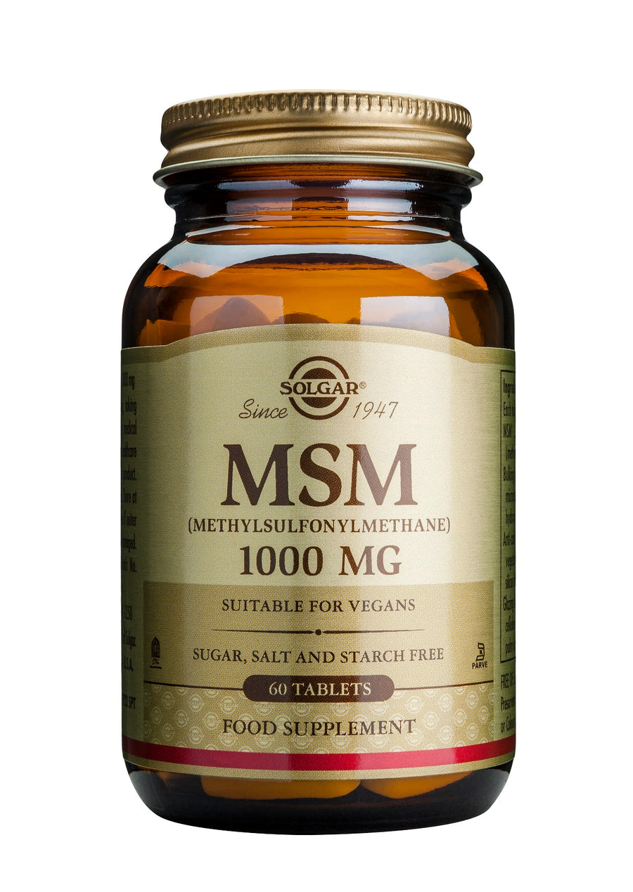 MSM 1000 mg, 60 comprimate-SOLG.00010