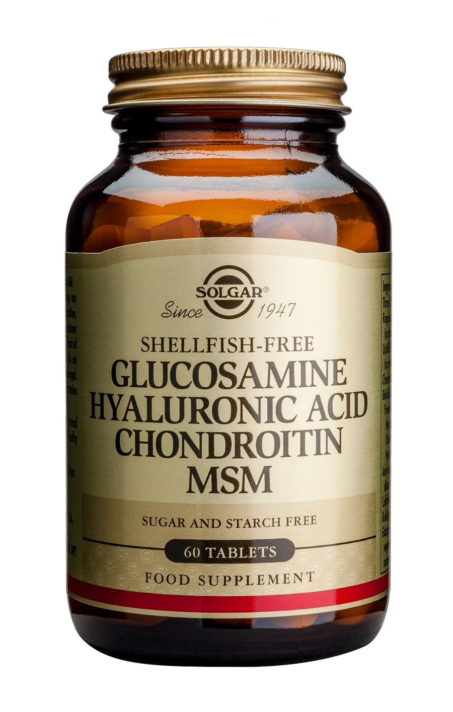 Glucozamina, acid hialuronic, condroitina si MSM, 60 comprimate-SOLG.00012
