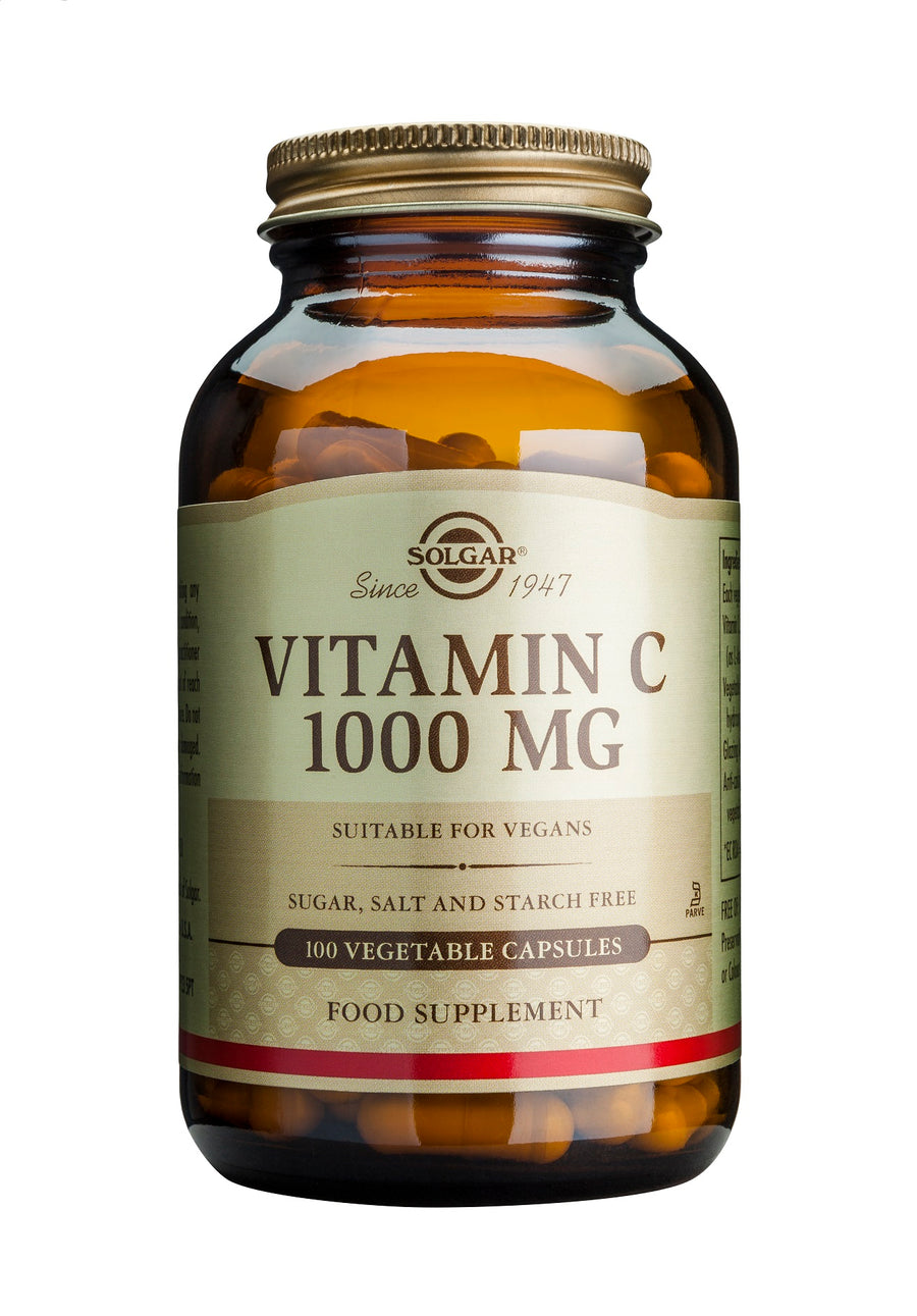 Vitamina C 1000 mg, 100 capsule-SOLG.00014