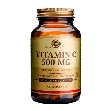 Vitamina C 500 mg, 100 capsule-SOLG.00016