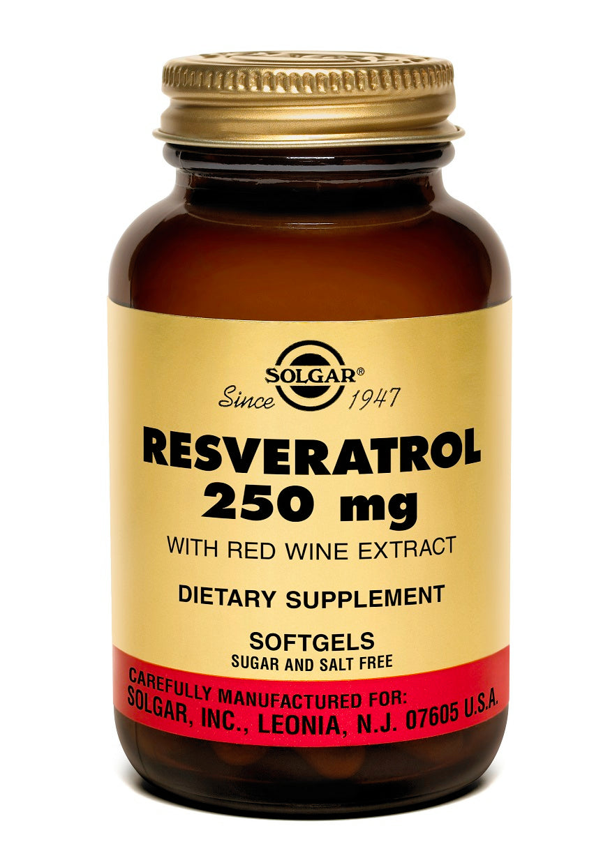 Resveratrol 250 mg, 30 capsule moi-SOLG.00023