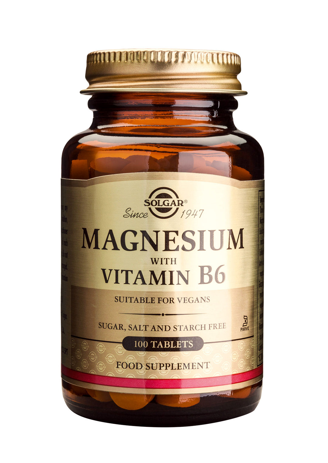 Magnesium&vitamina b6 100cpr - Solgar