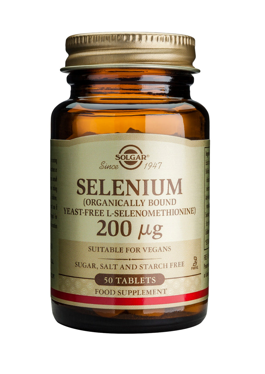 Seleniu 200 mcg, 50 comprimate-SOLG.00036