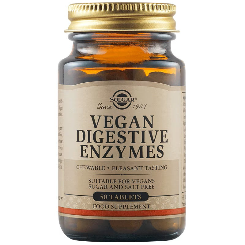 Vegan digestive enzymes 50cpr masticabile - Solgar