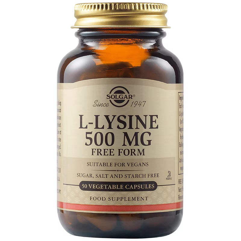 L-lysine 500mg 50cps - Solgar