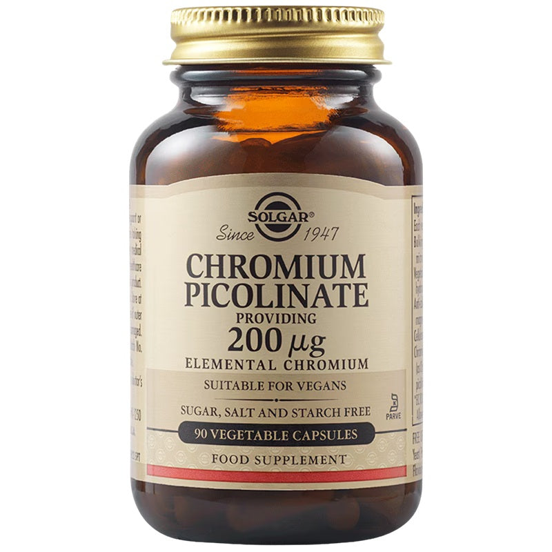 Chromium picolinate 200mcg 90cps - Solgar