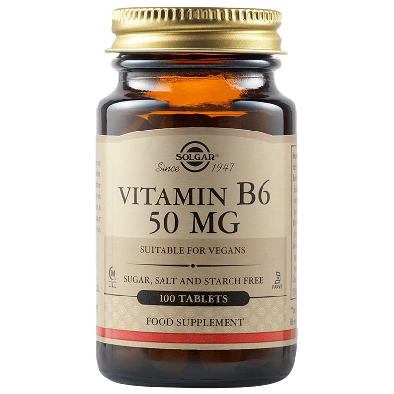 Vitamina b6 50mg 100cpr - Solgar