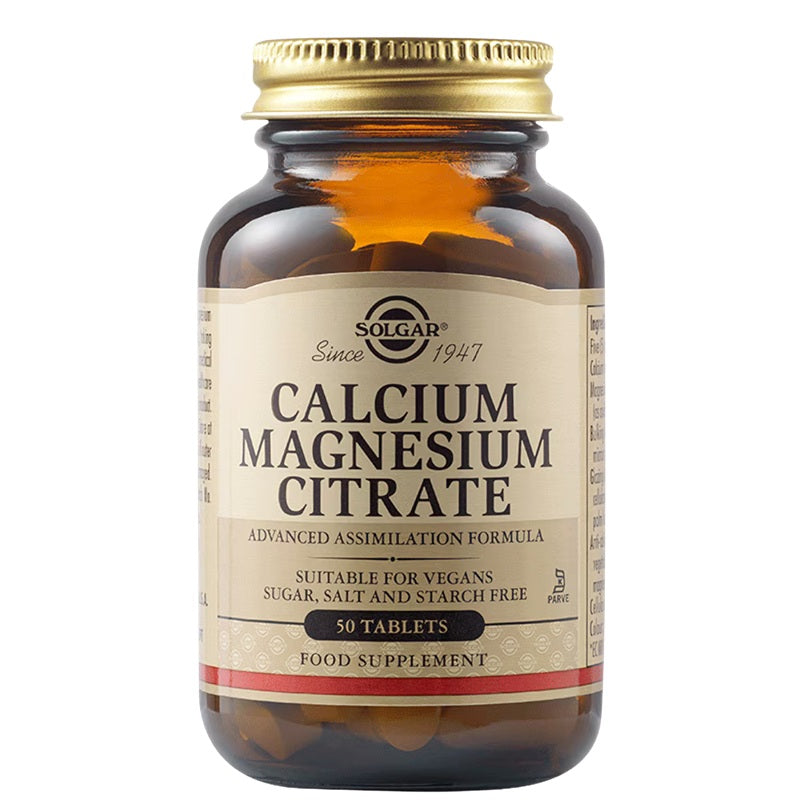 Calcium magnesium citrate 50cps - Solgar