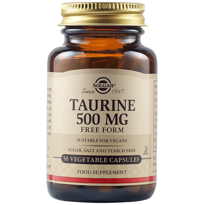 Taurine 500mg 50cps - Solgar