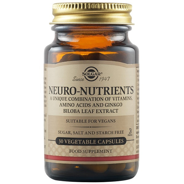 Neuro-nutrients 30cps vegetale - Solgar