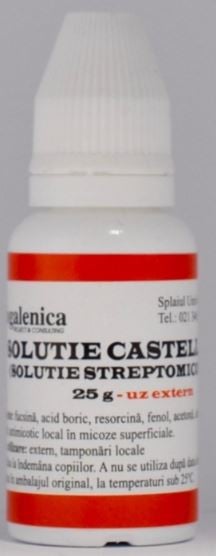 Solutie castellani cu fucsina 30ml - Infofarm