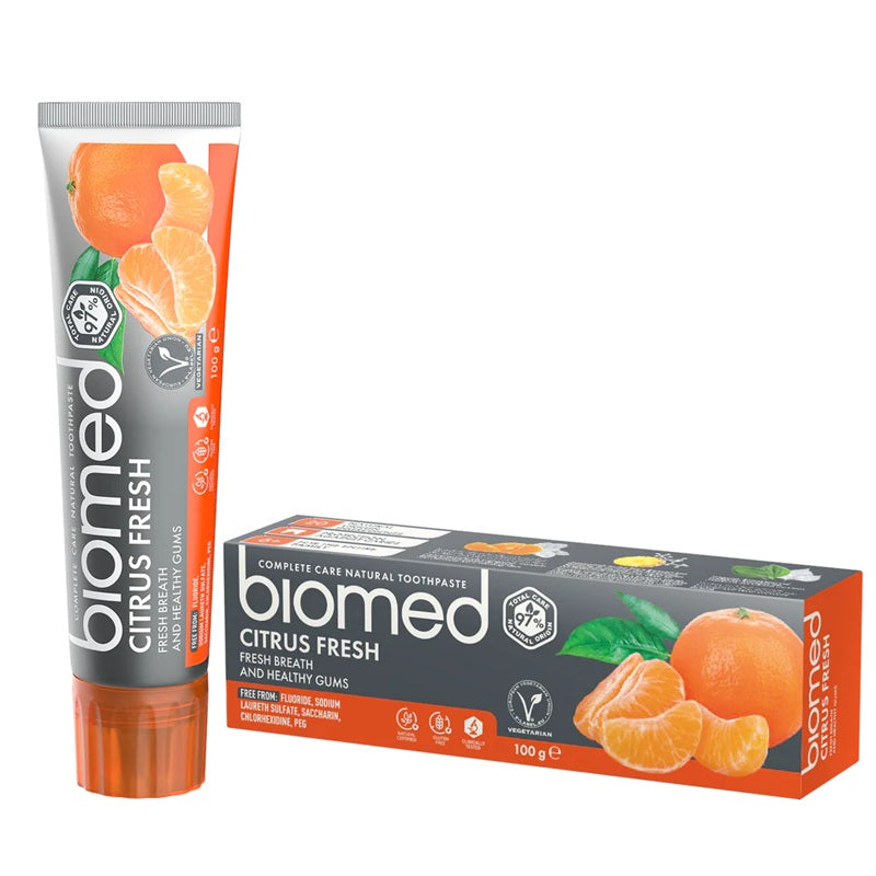 Pastă de dinți Citrus Fresh, 100 g - BIOMED